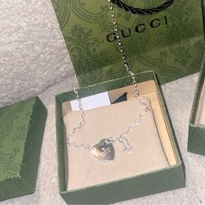 Shimmering Silver Heart Pendant Necklace